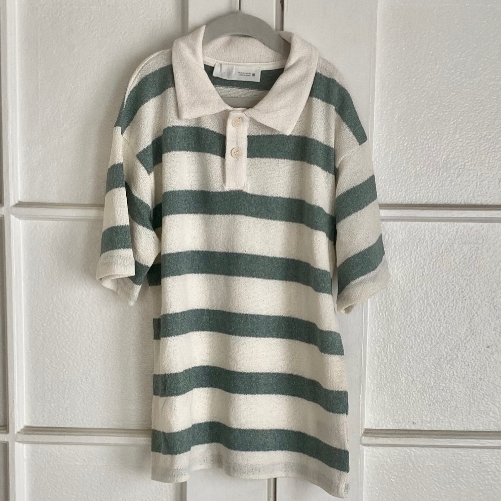 Boys Zara Knit Polo, Size 9-10